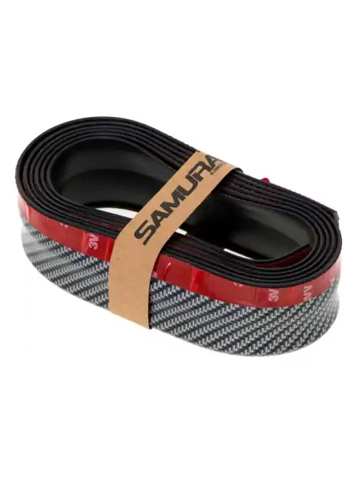 Vezi acum Protectie spoiler, prelungire bara fata/spate din cauciuc, culoare CARBON Negru