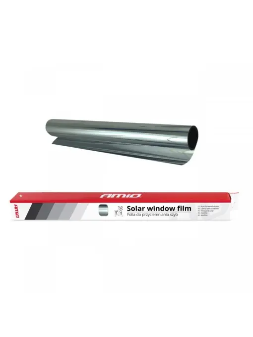 Transport gratuit Folie tip oglinda pentru geamuri Silver 0.5x3m(15%)