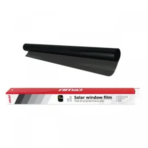 Ofertă specială Folie fumurie pentru geamuri Super Dark Black 0.5x3m(5%)