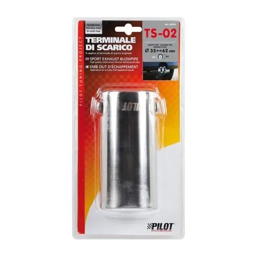 Teava toba de esapament TS-02, 35-62mm, Lampa Calitate înaltă