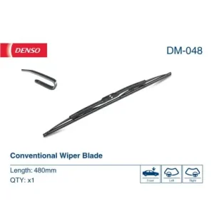 Retur ușor Lamela stergator Denso 480 mm