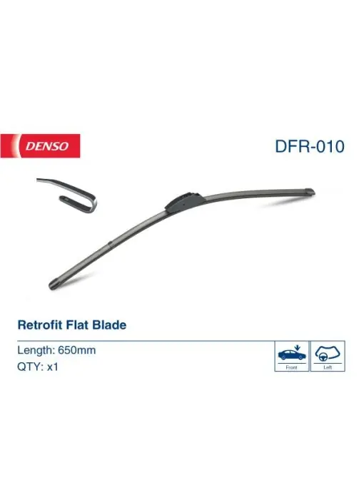 Premium Lamela stergator Denso Flat 650 mm