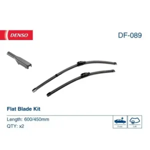 Cumpărături sigure Set Lamela stergator Denso Flat 600/450 mm