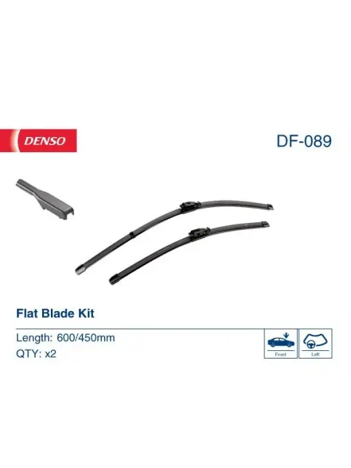 Cumpărături sigure Set Lamela stergator Denso Flat 600/450 mm
