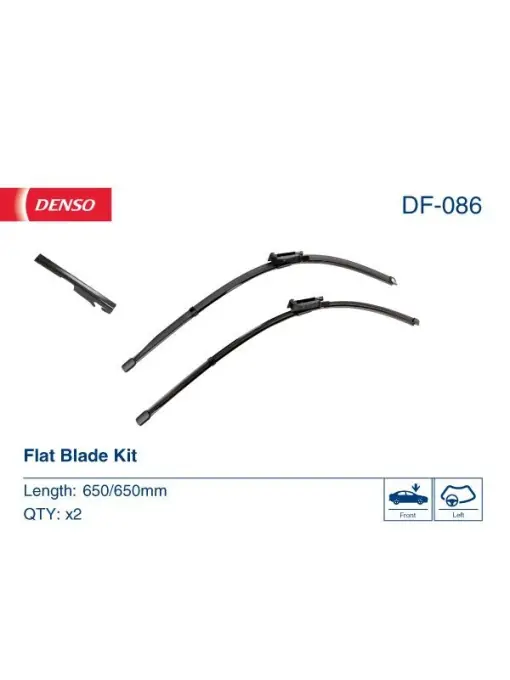 Set Lamela stergator Denso Flat 650/650 mm Reducere de preț