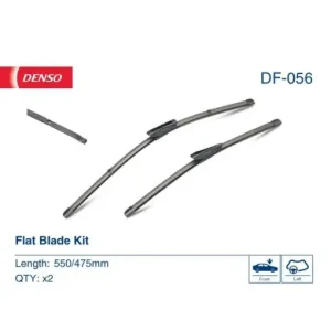 Chilipir Set Lamela stergator Denso Flat 550/475 mm