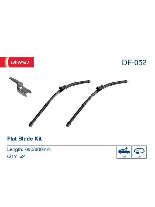 Chilipir Set Lamela stergator Denso Flat 600/600 mm