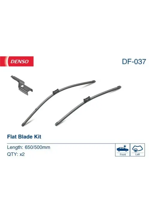 Set Lamela stergator Denso Flat 650/500 mm Premium