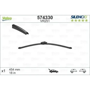Reducere specială Stergator Valeo Silencio FlatBlade 454 mm