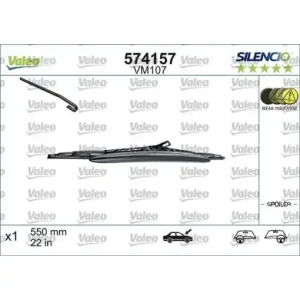 Stergator Valeo Silencio Performance 550mm Cel mai bun preț