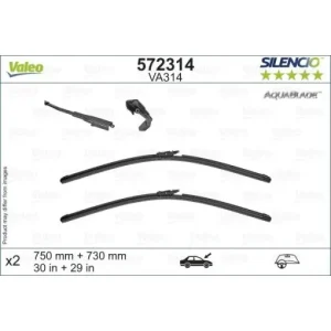 Set stergatoare Valeo Silencio AquaBlade 750/730 mm Discount
