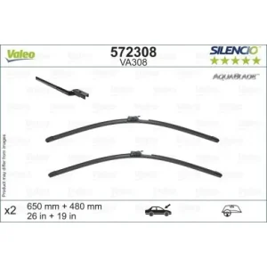 Set stergatoare Valeo Silencio AquaBlade 650/480 mm Livrare gratuită