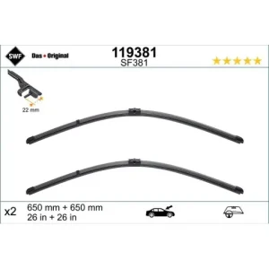 Preț promoțional Set lamela stergator SWF Wiper FB OE LHD 650/650 mm