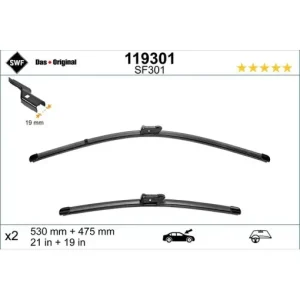 Set lamela stergator SWF Wiper FB OE LHD 530/475 mm Mai ieftin