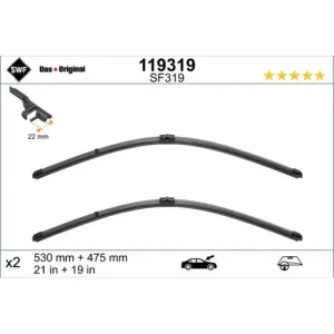 Set lamela stergator SWF Wiper FB OE LHD 530/475 mm Preț promoțional