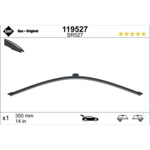 Preț mic Lamela stergator spate SWF Wiper FB REAR LHD/RHD 350 mm