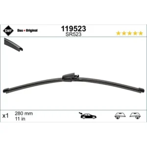 Expediere rapidă Lamela stergator spate SWF Wiper FB REAR LHD/RHD 280 mm