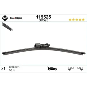 Lamela stergator spate SWF Wiper FB REAR LHD/RHD 400 mm Cumpără online