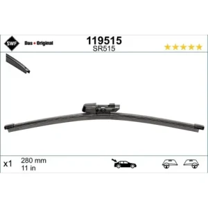 Livrare expres Lamela stergator spate SWF Wiper FB REAR LHD/RHD 280 mm