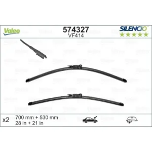 Preț mic Set stergator Valeo Silencio Flat