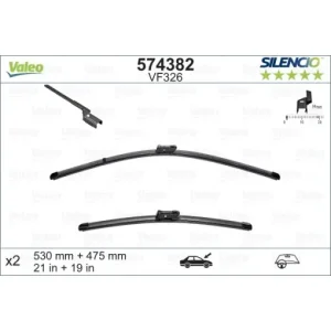 Ofertă de sezon Set stergator Valeo Silencio Flat
