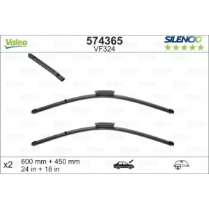 Set stergator Valeo Silencio Flat Promoție