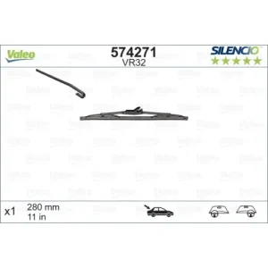 Noutate Stergator Valeo Silencio Performance 280 mm