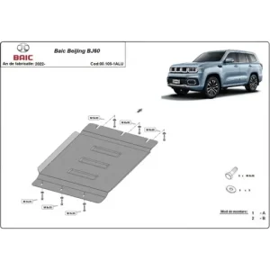 Cumpără acum Scut cutie de viteză din aluminiu Baic Beijing BJ60 (2022-2025)
