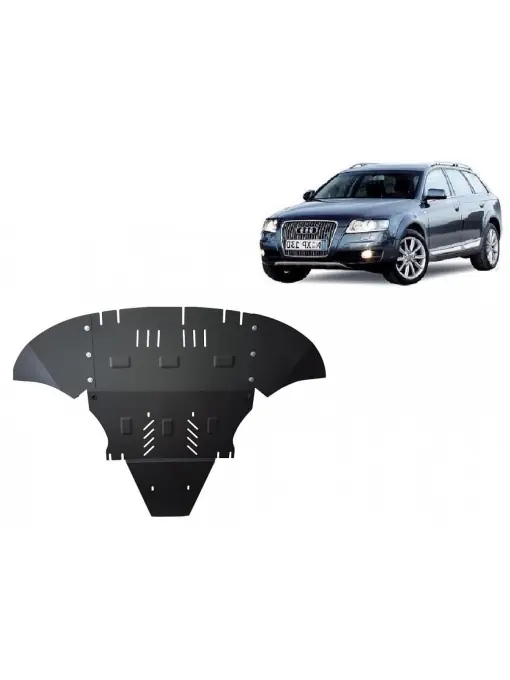 Vezi acum Scut motor metalic pentru Audi A6 Allroad 2 - cu lateral ( 2005 - 2011 )