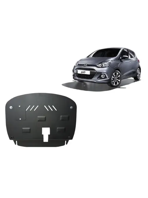 Scut motor metalic pentru Hyundai i10 ( 2012 - 2017 ) Transport gratuit