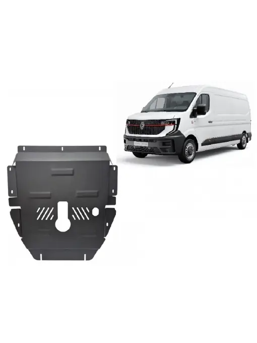 Scut motor metalic pentru Renault Master ( 2024 - 2025 ) Reducere specială