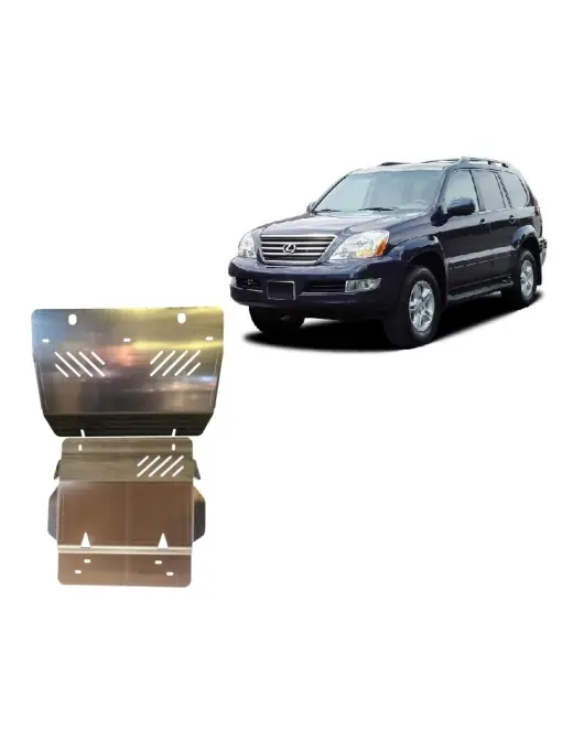 Scut motor metalic pentru din aluminiu Lexus GX ( 2002 - 2009 ) Promoție