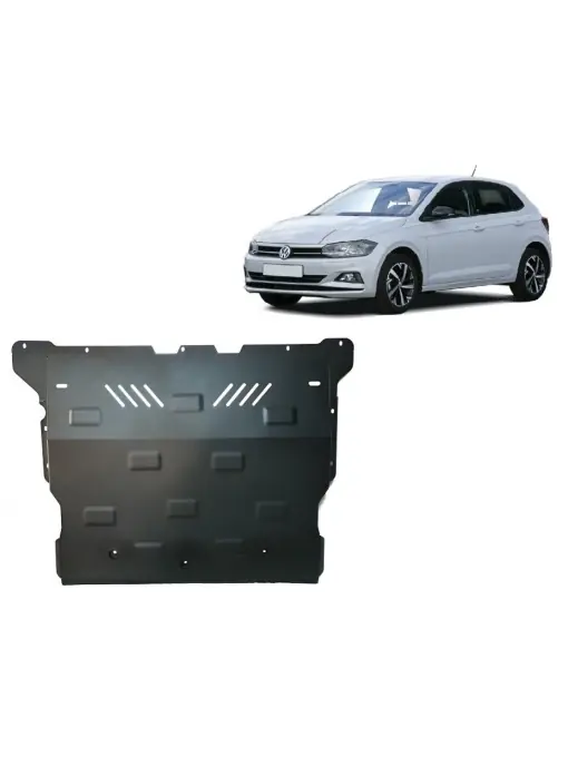 Plată sigură Scut motor metalic pentru VW Polo ( 2017 - 2025 )