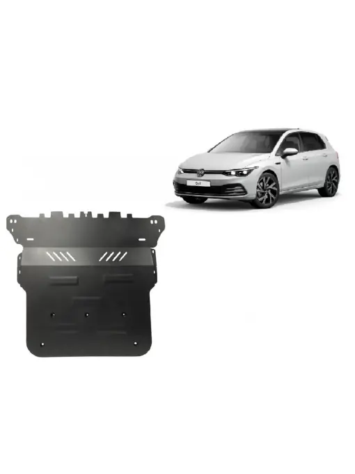 Scut motor metalic pentru VW Golf 8 ( 2019 - 2025 ) Expediere rapidă