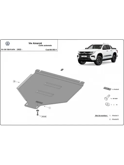 Scut cutie de viteză automată Volkswagen Amarok ( 2022 - 2025 ) Mai ieftin
