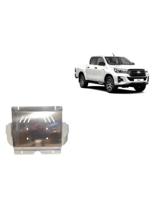 Scut motor metalic pentru din aluminiu Toyota Hilux Invincible ( 2021 - 2025 ) Cumpără online