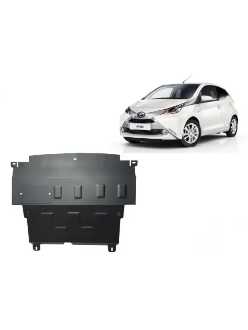 Scut motor metalic pentru Toyota Aygo AB40 ( 2014 - 2022 ) Expediere rapidă