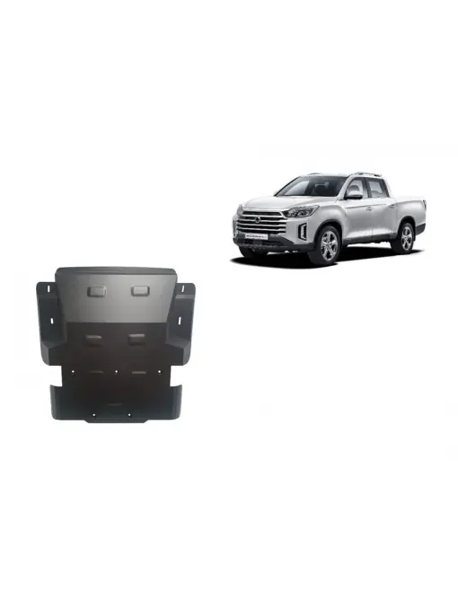 Preț mic Scut motor metalic pentru Ssangyong Musso Grand ( 2018 - 2025 )
