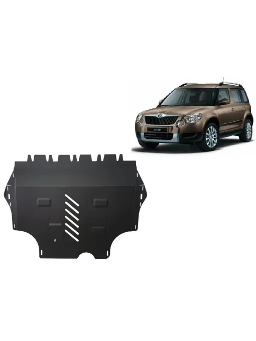 Livrare rapidă Scut motor metalic pentru Skoda Yeti ( 2011 - 2017 )