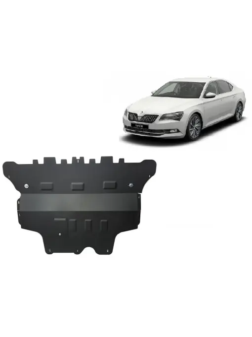 Vezi acum Scut motor metalic pentru Skoda Superb - cutie de viteză automată ( 2015 - 2025 )