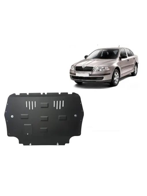 Cel mai vândut Scut motor metalic pentru Skoda Octavia 2 ( 2010 - 2012 )