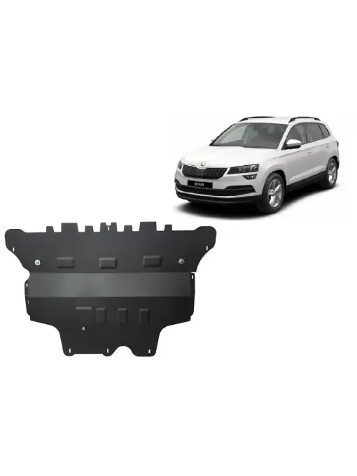 Cumpărături sigure Scut motor metalic pentru Skoda Karoq - cutie de viteză automată ( 2016 - 2025 )