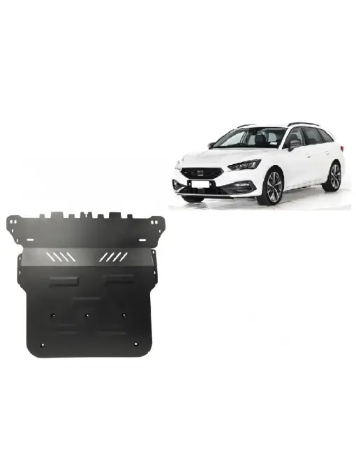 Plată sigură Scut motor metalic pentru Seat Leon ( 2020 - 2025 )