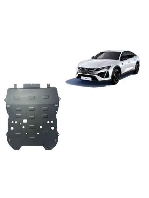 Cel mai vândut Scut motor metalic pentru Peugeot 408 ( 2022 - 2025 )