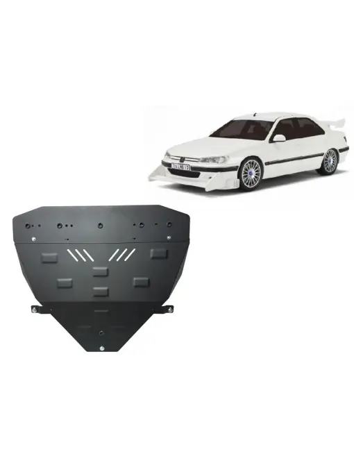 Popular Scut motor metalic pentru și cutie de viteză Peugeot 406 ( 1996 - 2004 )