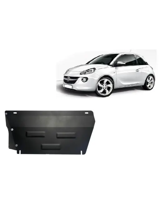 Scut motor metalic pentru Opel Adam ( 2012 - 2019 ) Calitate înaltă