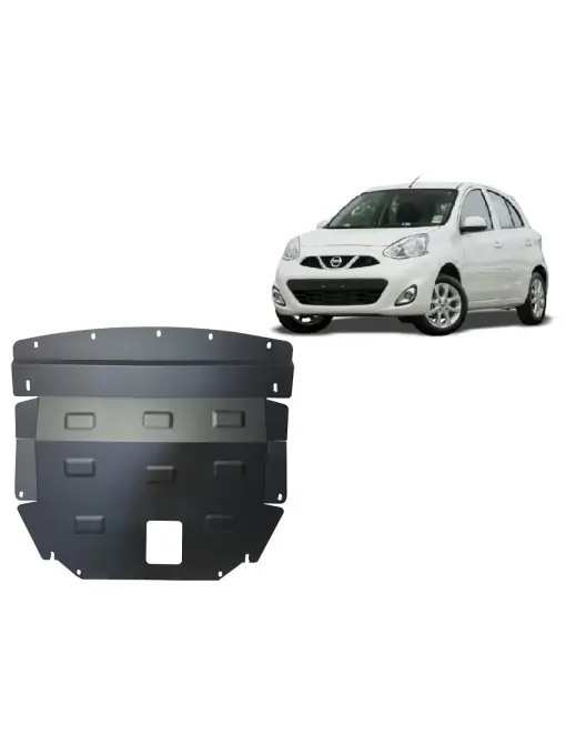 Scut motor metalic pentru Nissan Micra ( 2010 - 2016 ) Cel mai vândut