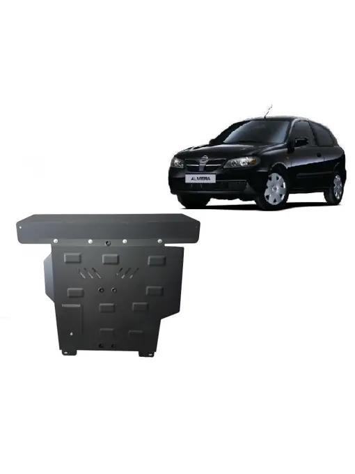 Scut motor metalic pentru Nissan Almera Tino ( 2000 - 2006 ) Plată securizată