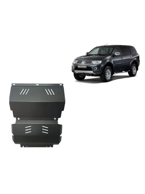 Scut motor metalic pentru și radiator Mitsubishi Pajero Sport 2 ( 2007 - 2025 ) Ofertă de sezon