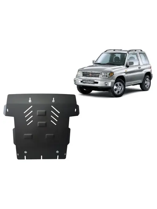 Promoție Scut motor metalic pentru Mitsubishi Pajero Pinin ( 1997 - 2007 )